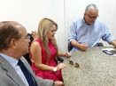 Prefeita de Arataca reivindica a reforma do Ginsio de Esportes Valmir da gua