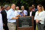Rui Costa visita as obras da Linha Azul e inaugura a Praa Vila N...