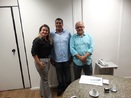 Prefeitos eleitos de Palmeiras e Lenis recebidos em audincia na Serin