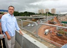 Novo viaduto na Avenida Paralela  inaugurado e liberado ao trfe...