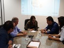 Prefeitos de Alcobaa e Teixeira de Freitas participam de audincia na Serin
