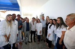 Canarana: Governador inaugura ampliao de rede de gua que benef...