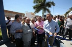 Canarana: Governador inaugura ampliao de rede de gua que beneficia 2 mil moradores